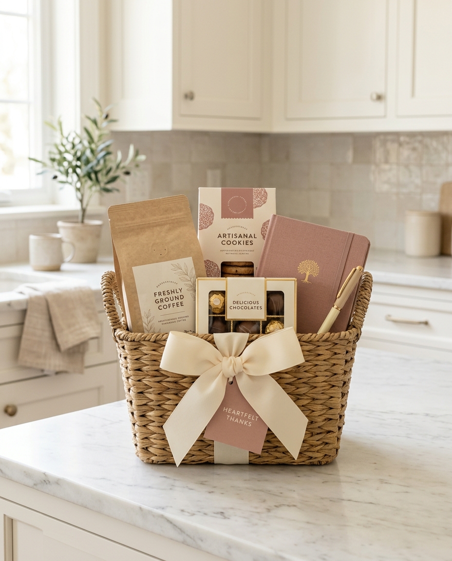 Coffee & Daydreams — gift basket by Tonja's Wrapped Gifts